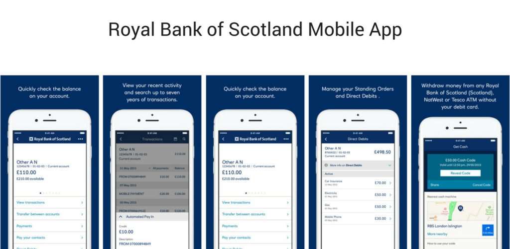 Royal Bank of Scotland Mobile App