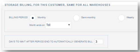 customer profile setup