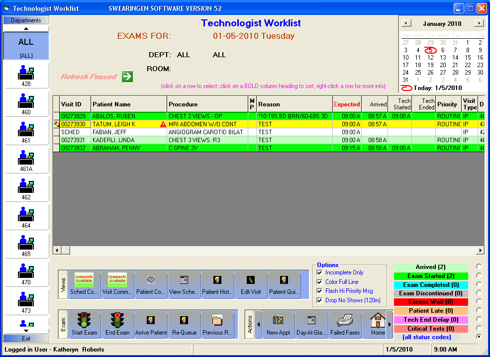 RISynergy user interface