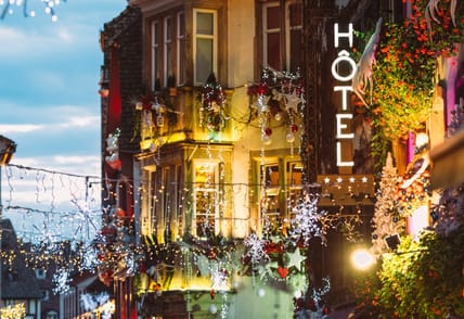 christmas hotel