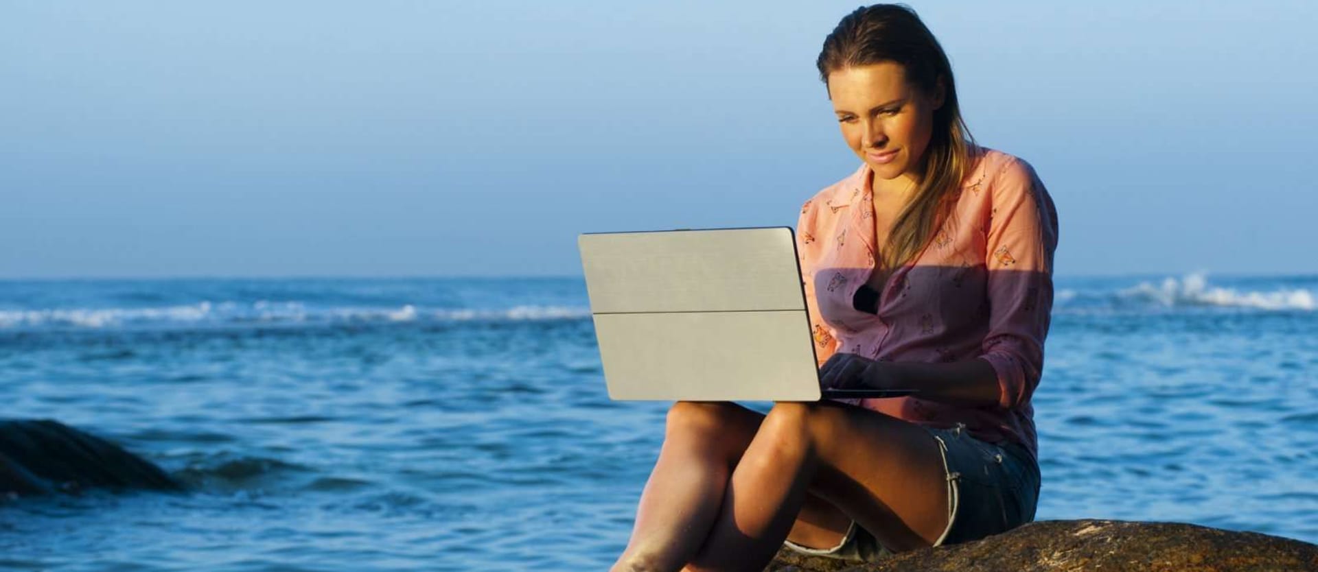 Girl and sea