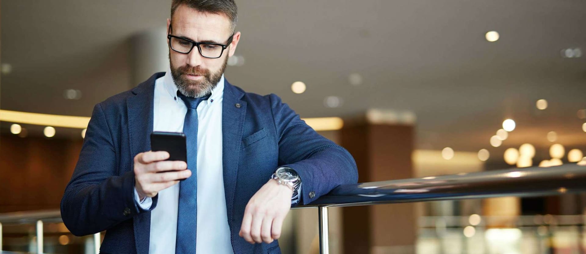 man holding a phone