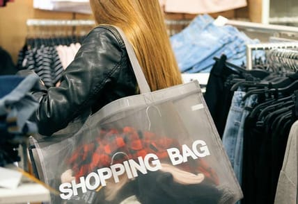 woman shopping