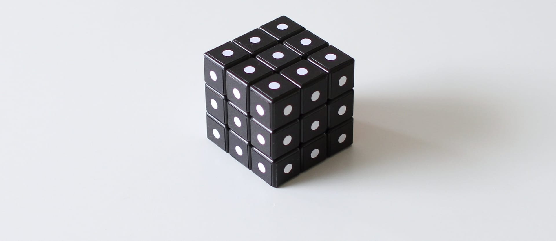 Rubik's cube black color