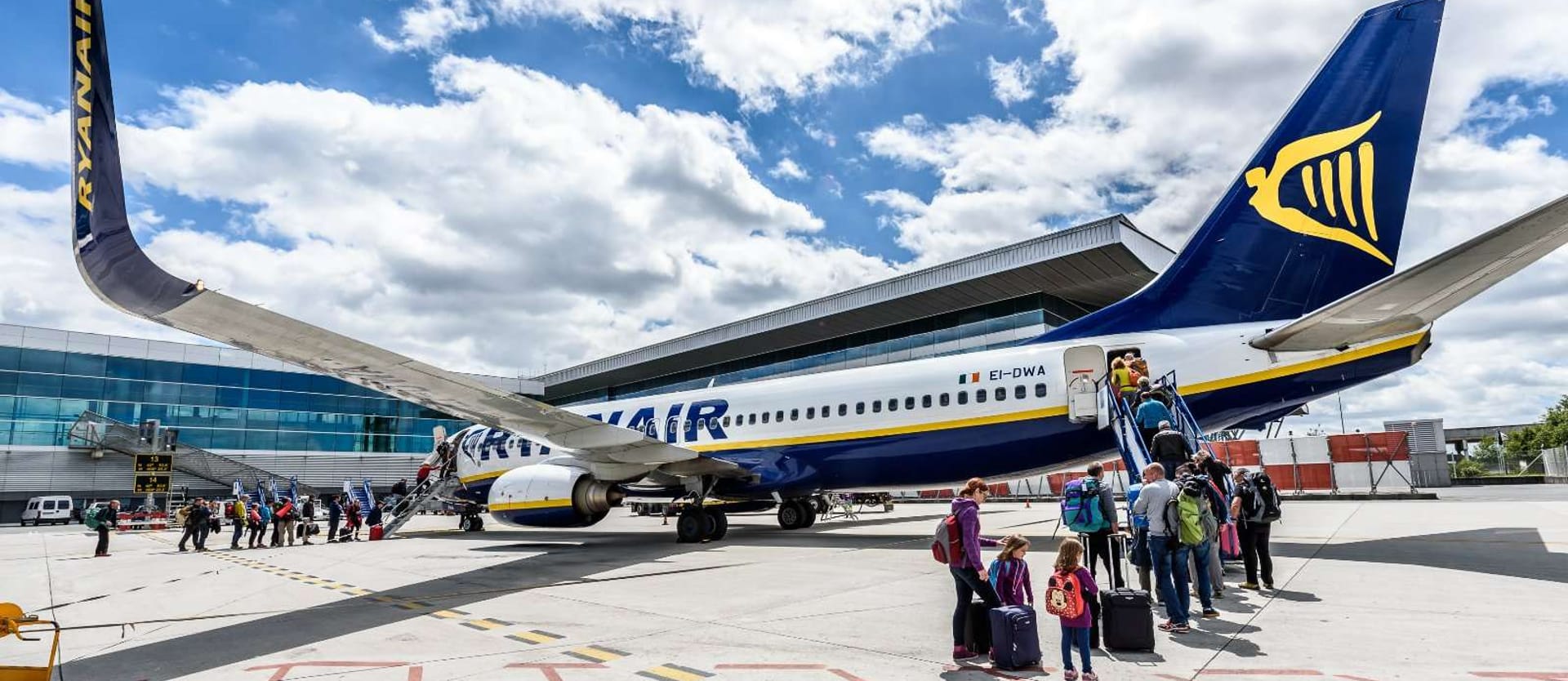 Ryanair boarding