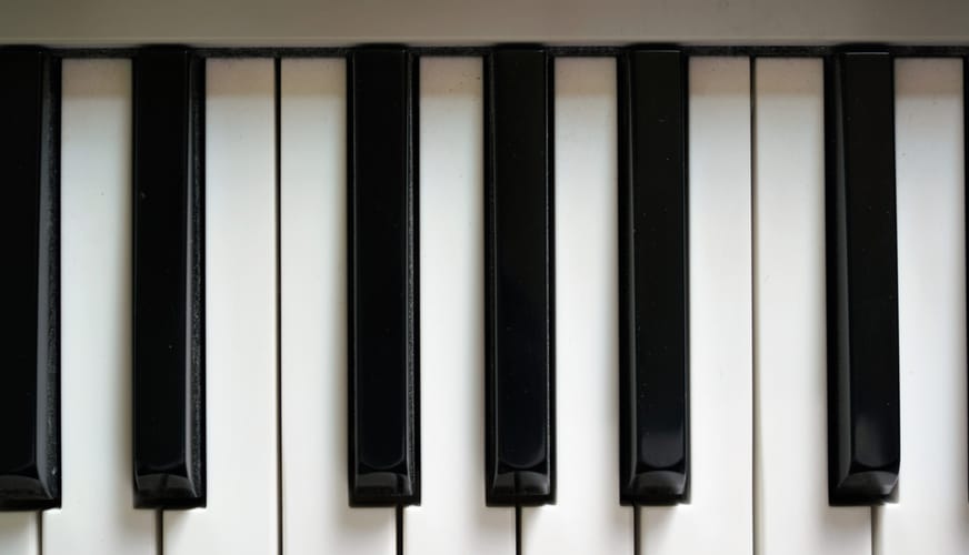Piano keys