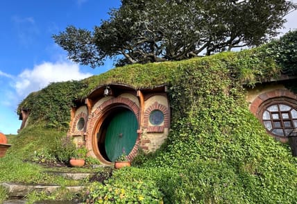 New Zealand Hobbiton Movie Set