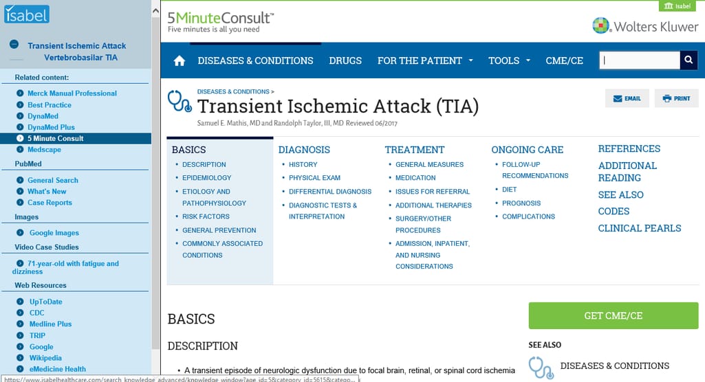 Isabel symptom checker api