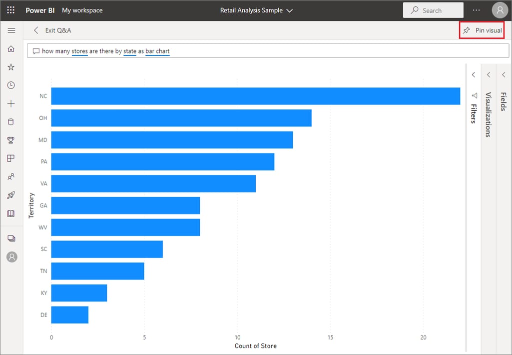 how natural language queries work in power BI