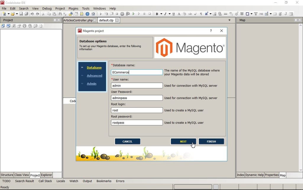 You can start creating your online store on the basis of Magento, the famous eCommerce platform