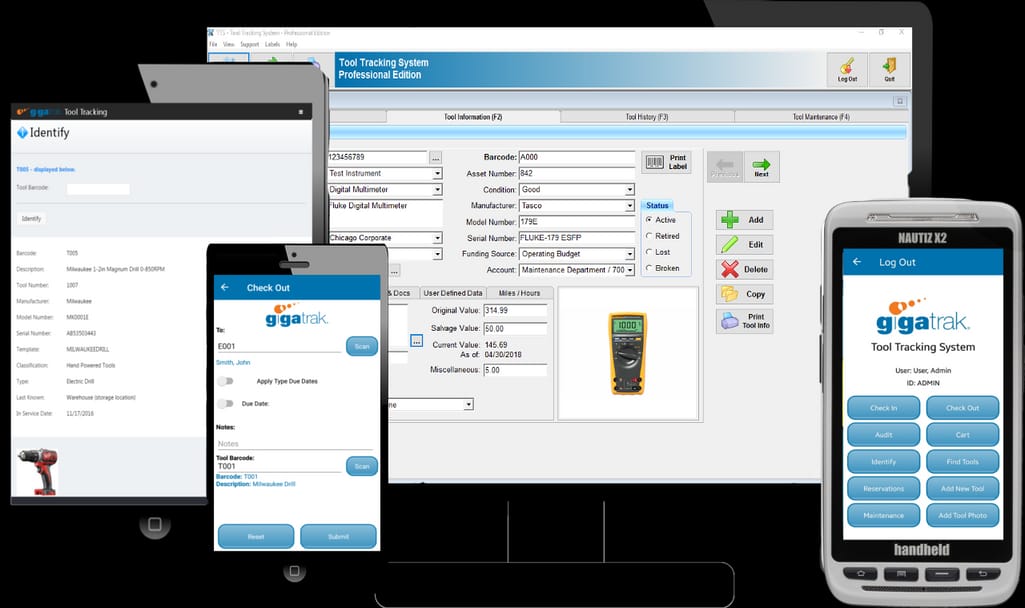 GigaTrac interfaces