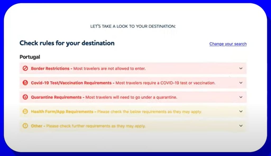 iata travel document requirements