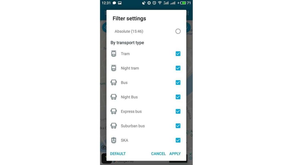 transport filter easyway