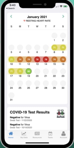 MyDataHelps App Calendar