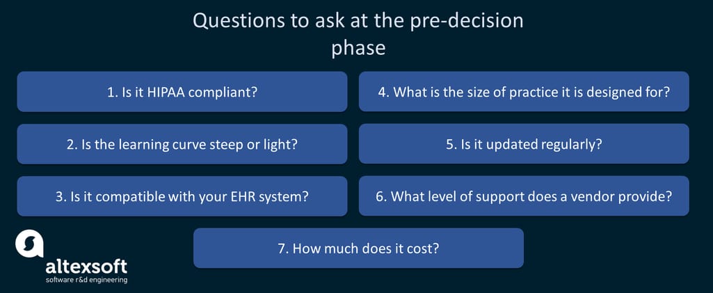 Questions to ask before picking medical billing software