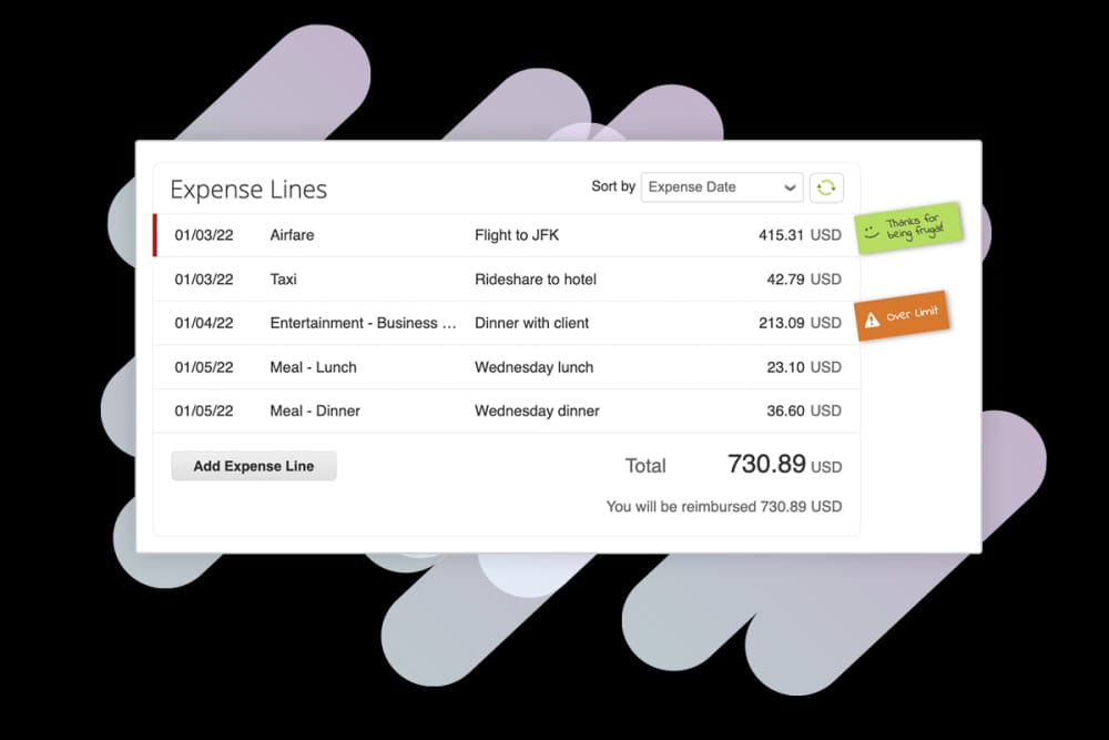 Touchless Expense Reports
