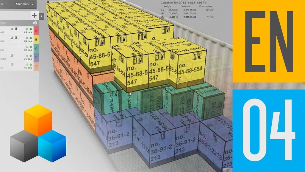 3D load plan visualization control