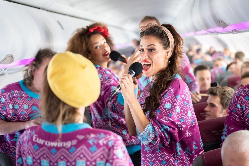 Eurowings 2018 Christmas flight