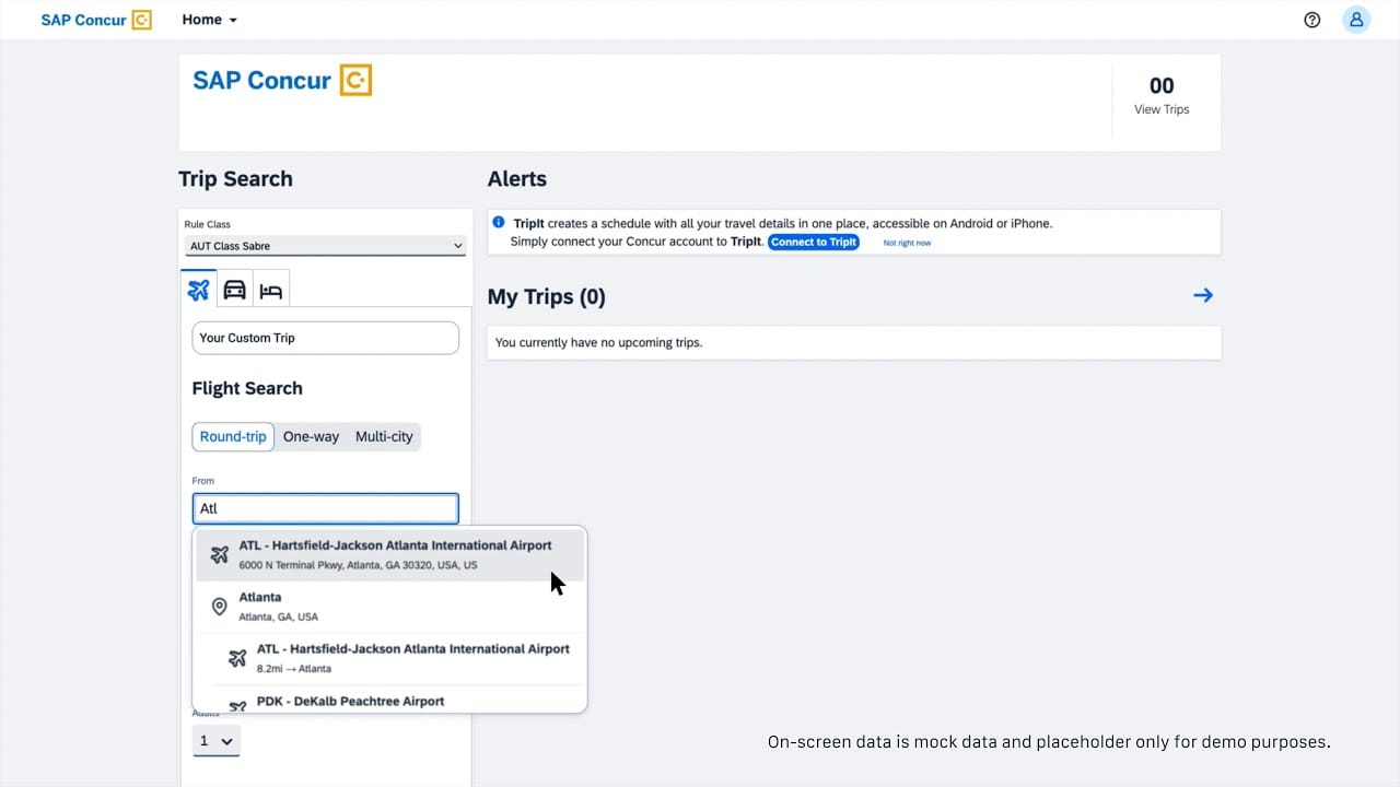 Concur Travel: The New Travel Experience