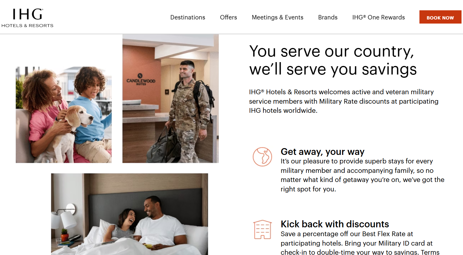 A military rate program