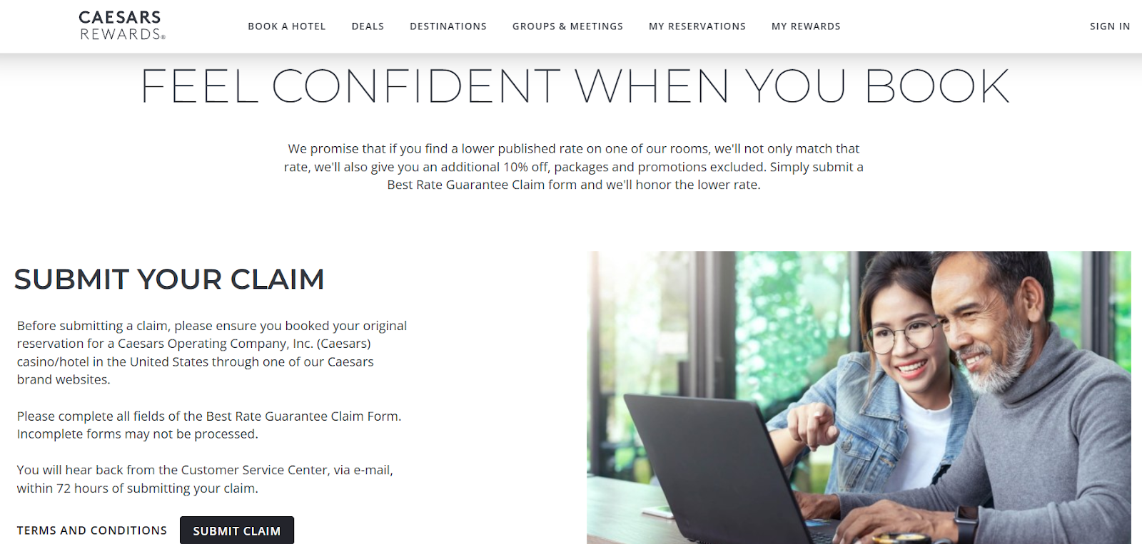 online claim form BRG