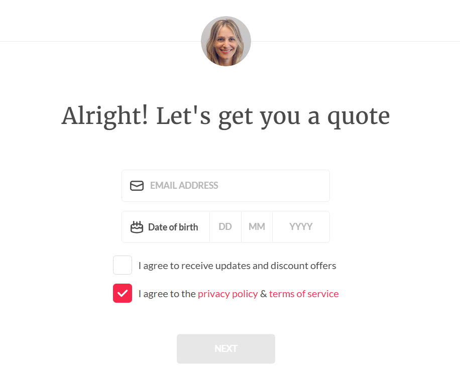 Maya, Lemonade’s chatbot, sends a quote after asking basic questions.