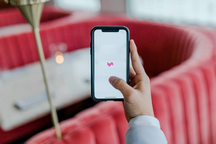 Lyft taxi